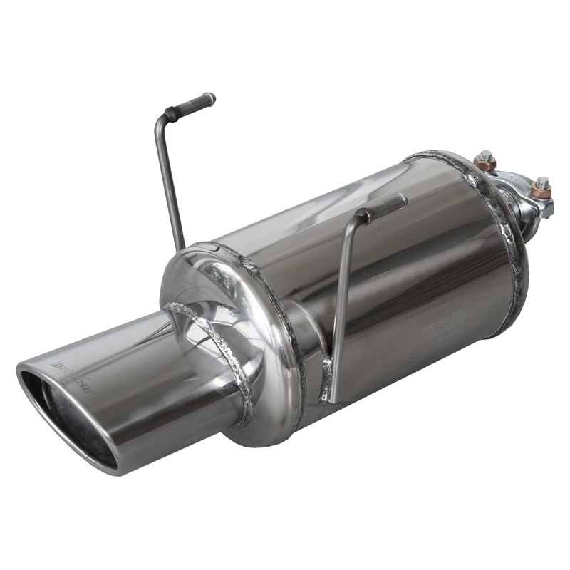 100% Inox Sport Exhaust  Fiat 500 1.2 (69HP) 2013-2015 120x80mm
