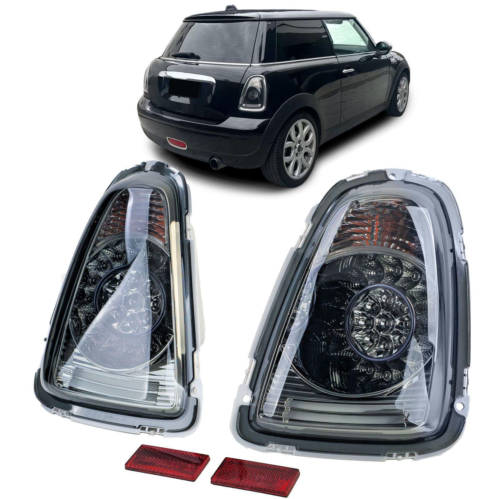 Achterlichten MINI R56 06-10 smoke LED