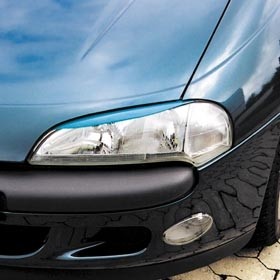 Headlampspoilers Opel Tigra ABS