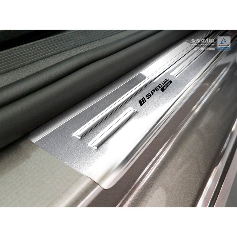 Inox door sill protectors  Volkswagen Golf VII 5-doors & Variant 2012-2020 - 'Special Edition' - 4-pieces