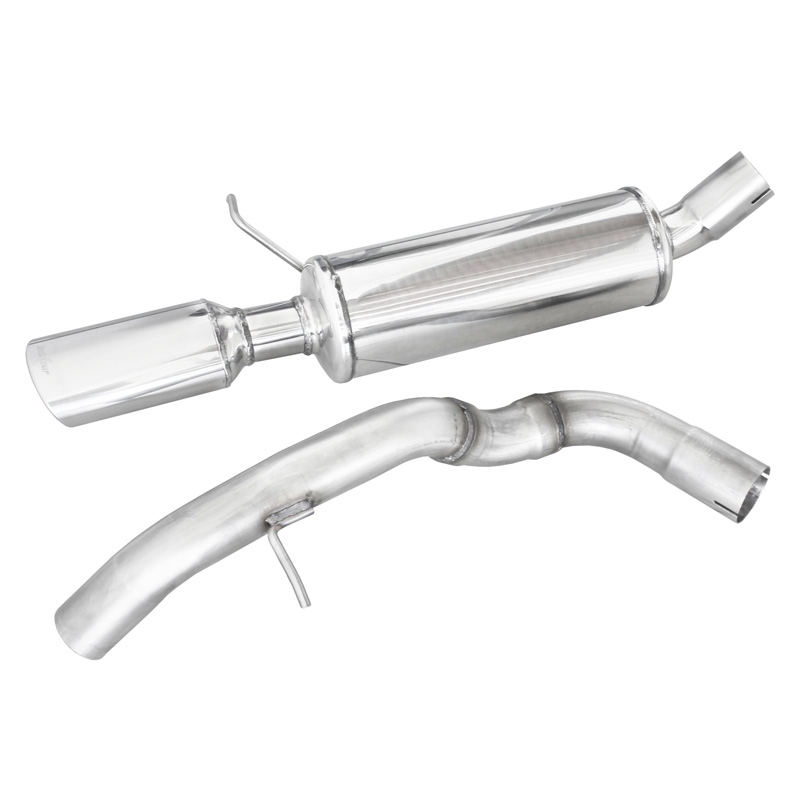 100% Inox Sport Exhaust  Seat Leon 1M Cupra/Cupra R 2002- 120x80mm