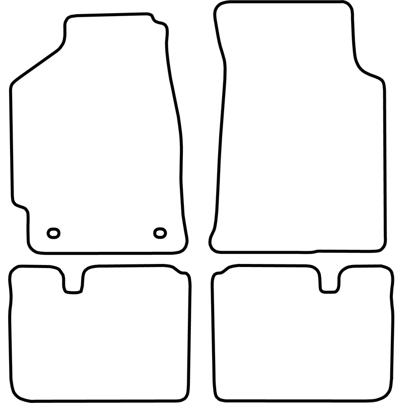 Automatten  Honda Civic 3 deurs 1988-1991