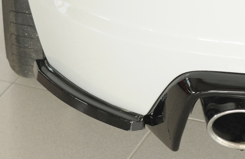 Zijdiffuser Audi TT S-Line / TTS Rieger Glans Zwart