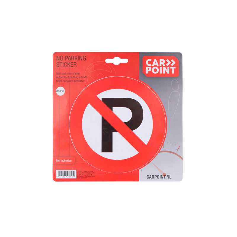 Carpoint Sticker Parkeren Verboden