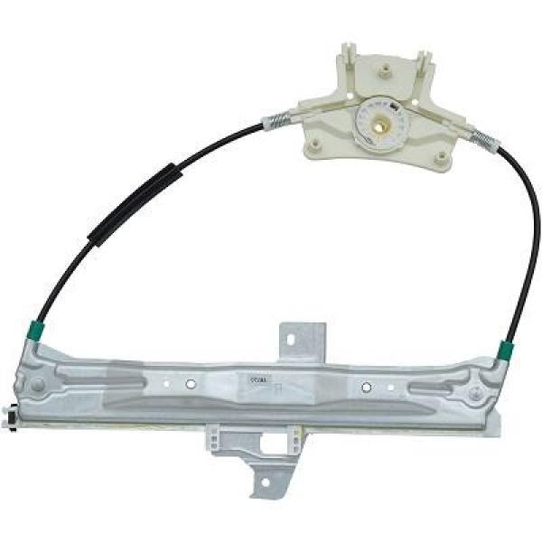 Raammechanisme Achter Links Peugeot 407