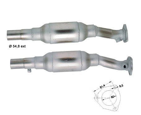 VW PASSAT 35i 2.0i 16V 1984 cc 110 Kw / 150 cv ABF Magnaflow CAT