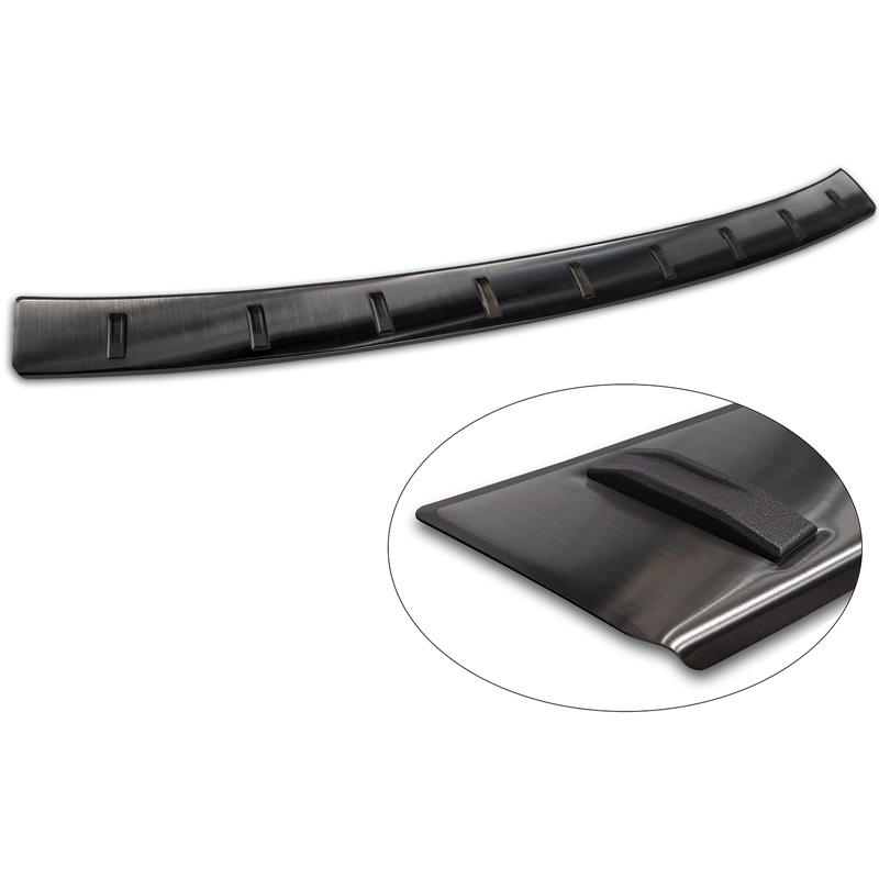 Avisa RVS Achterbumperprotector STRONG EDITION  Ford Kuga III ST-Line / Vignale 2019-2024 & Facelift 2024- - Zwart