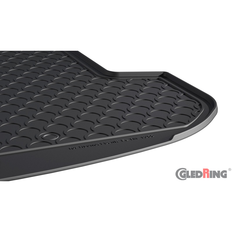 Rubbasol (Rubber) Trunk mat  Hyundai Santa Fé IV (TM) (5-Persons) 2018- excl. Hybrid & PHEV
