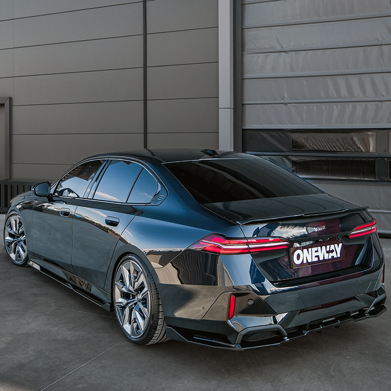 Oneway Heckflügel passend für BMW 5er G60 Limousine 2023- inkl. i5 - Schwarz glänzend