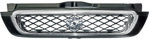 Radiator Grill BALENO 95-98 Chroom/ZWART