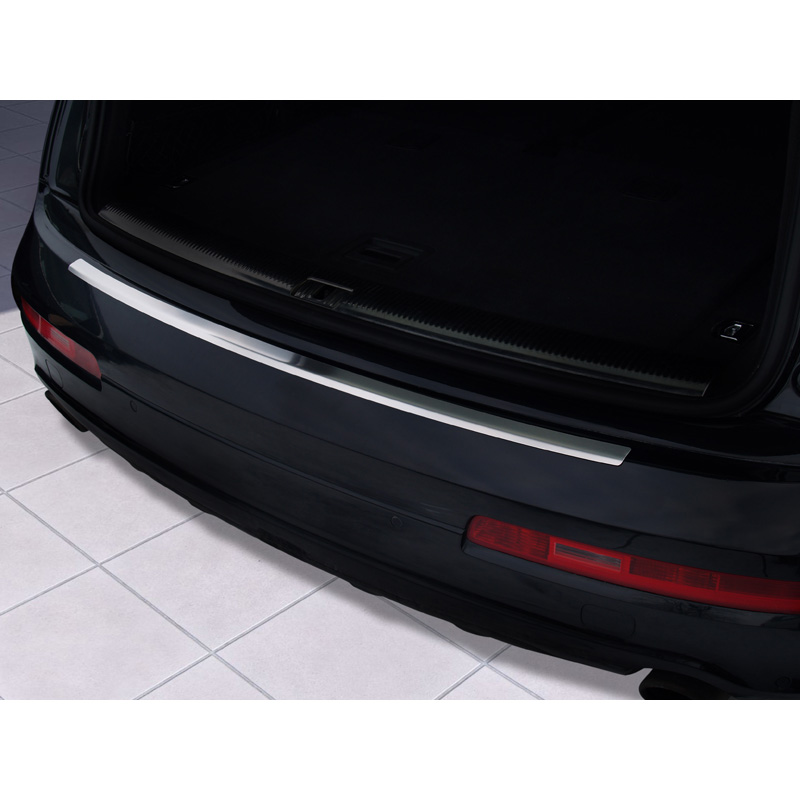Stainless Steel Rear bumper protector  Audi Q7 2006-2015