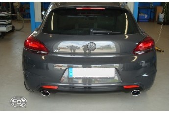 VW Scirocco - 13 - R-Heck Einddemper Uitgang rechts/links - 115x