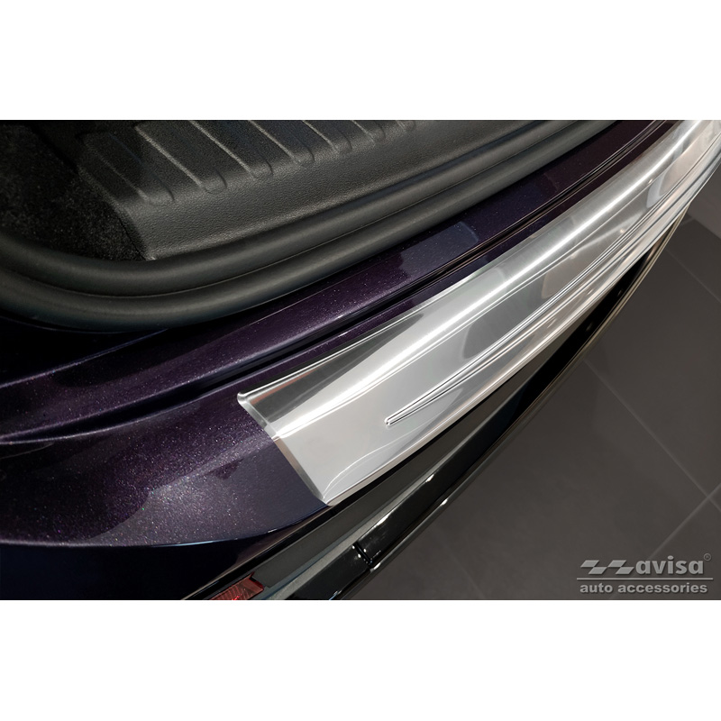 Stainless Steel Rear bumper protector  Audi Q4 E-Tron 2021-