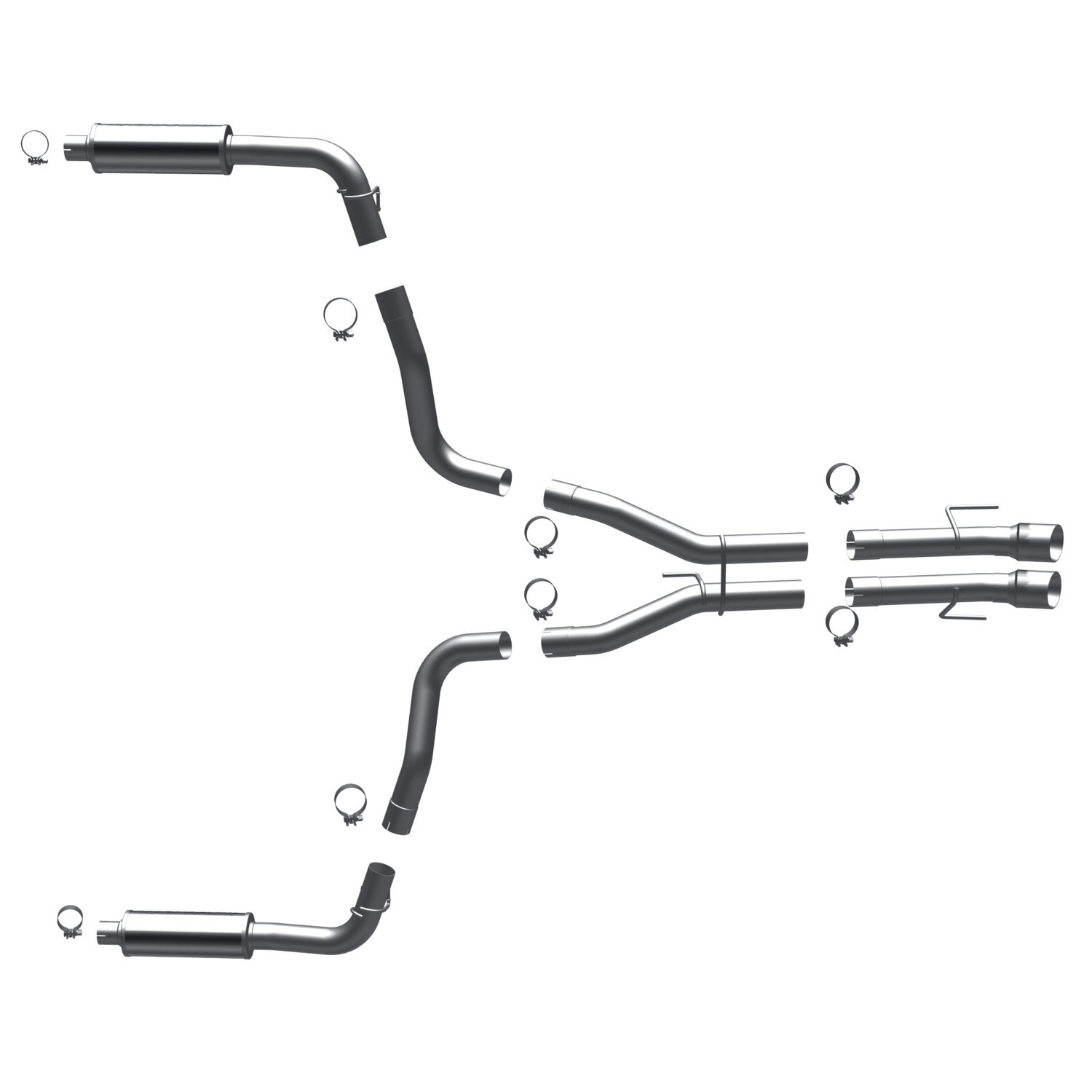 Dodge Cat-Back 96-02 Dodge Viper GTS 8.0L Magnaflow Cat-Back
