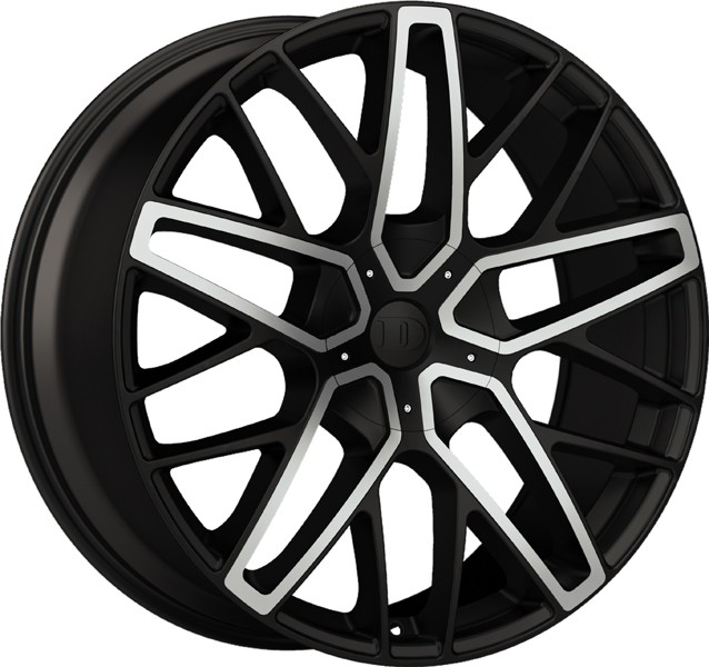 DeModa Concept Wheel 19X8.5 ET45 Vanquish Zwart/Machined