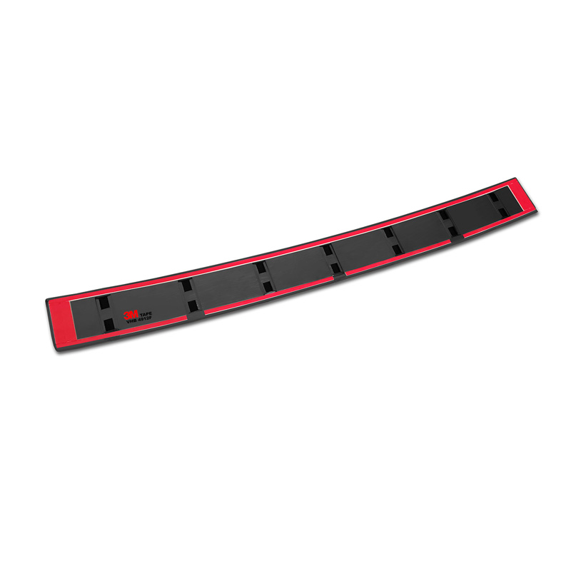 Black Stainless Steel Rear bumper protector  Audi A6 (C8) Avant incl. S-Line 2023- 'STRONG EDITION'
