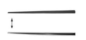 sierlijst, 2/3 drs, portier, rechts Fiat Punto, 2003-2009