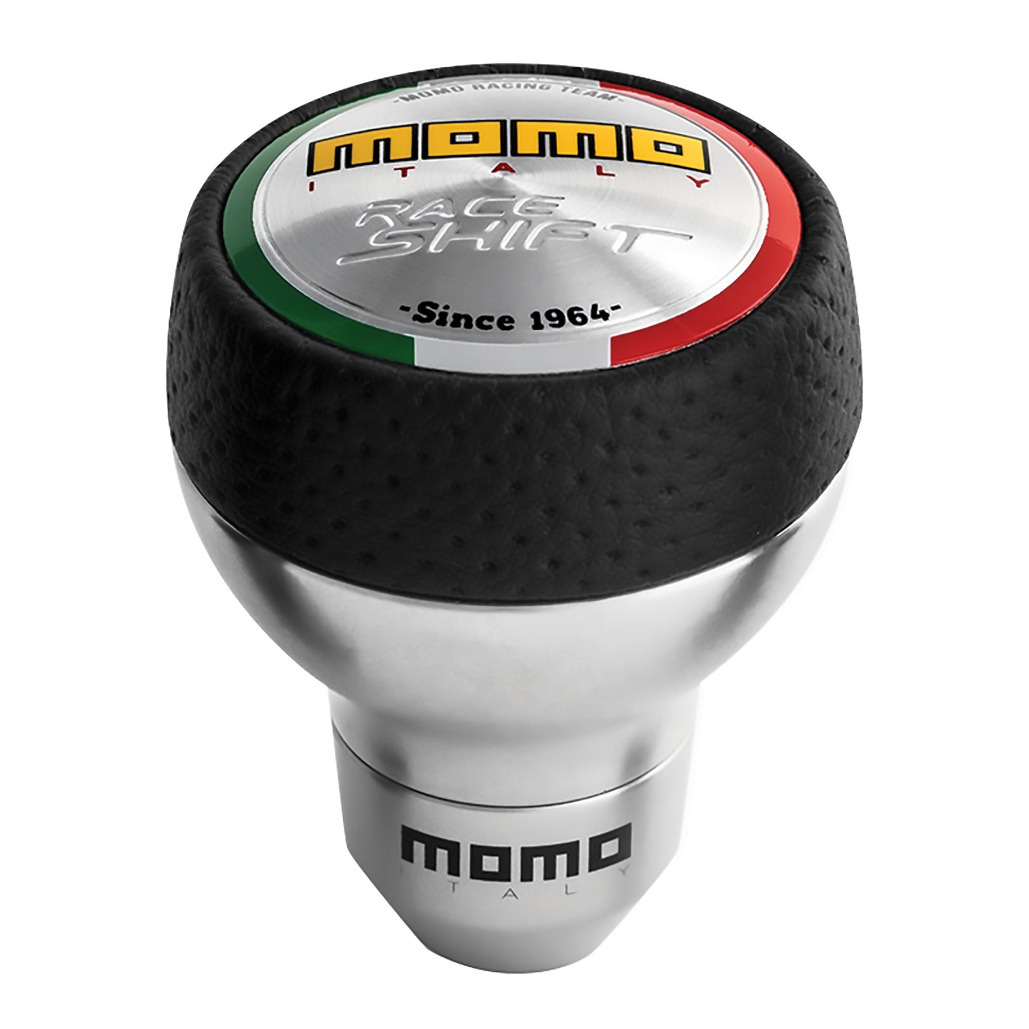 Momo Pook Race Shift Zwart/Leder