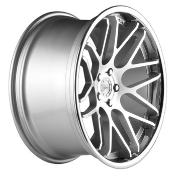 VERTINI MAGIC CONCAVE INOX SILVER MACHINE POLISHED 11x19 5x130