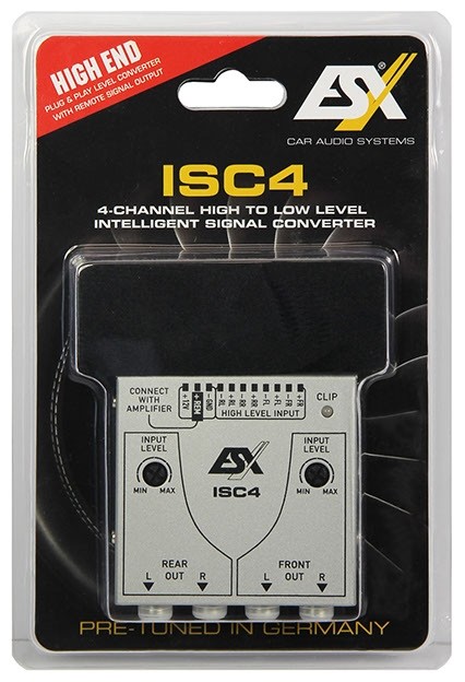 ESX High/low Converter 4-kanaals ISC4