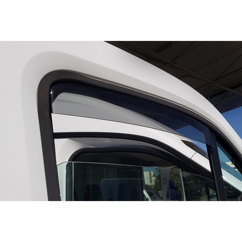 DGA Zijwindschermen  Renault Master IV (F8) 2024- (2-delig / kort)