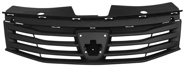 Radiator Grill DACIA SANDERO 08->> ZWART