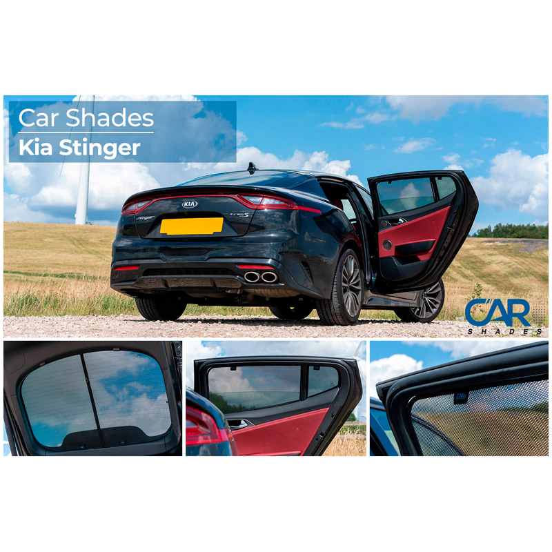 Set Car Shades  Kia Stinger 2018- (6-delig)