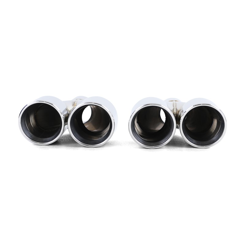Uitlaat Sierstukken BMW F10 F11 F12 F13 Chroom Duplex