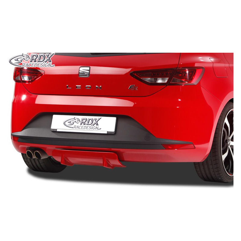 Rear bumper skirt 'Diffusor U-Diff'  Seat Leon (5F) incl. FR/SC/ST 2012-2020 (PU)