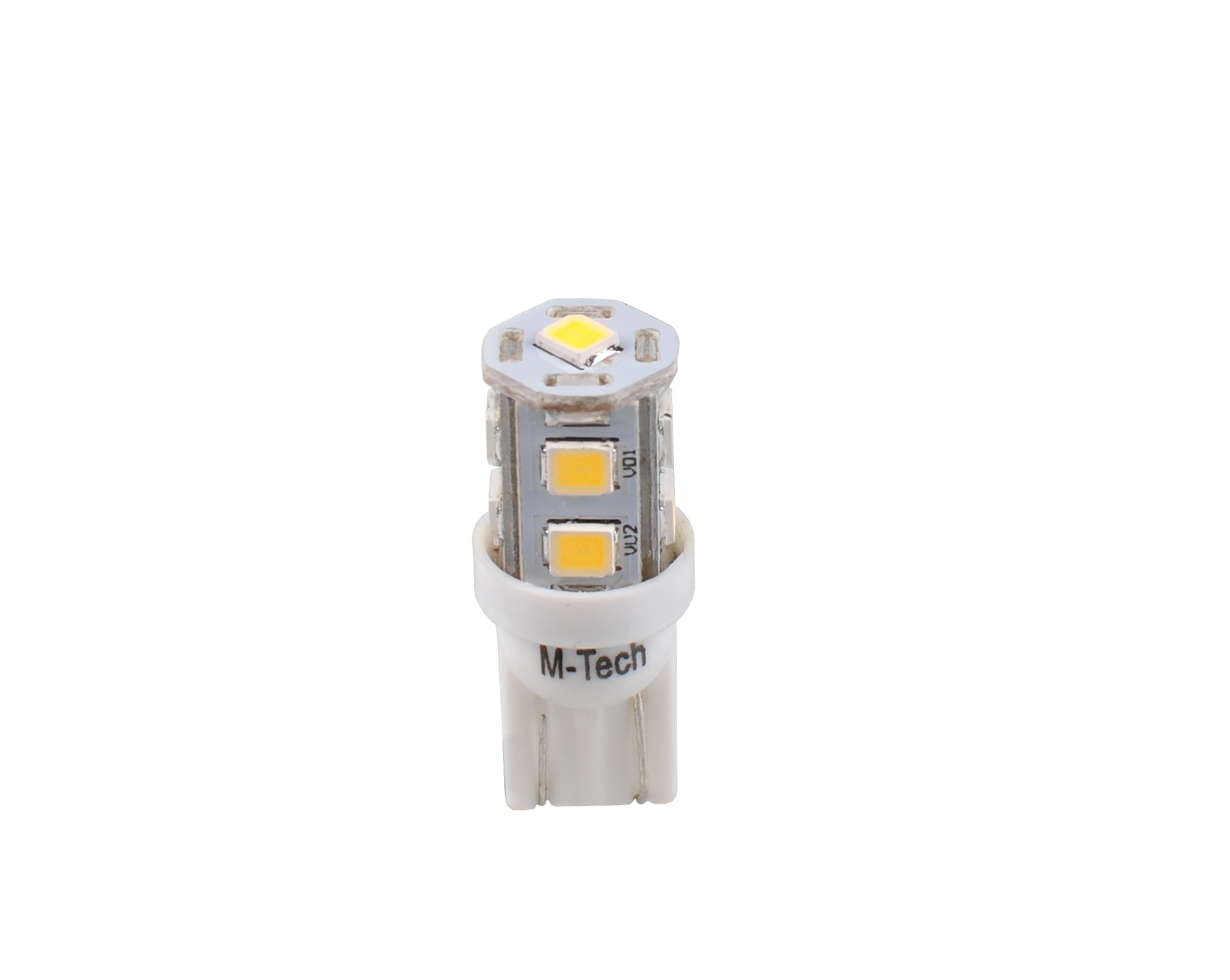 LED T10 W5W Canbus Lampjes 12V 9x SMD3528 wit
