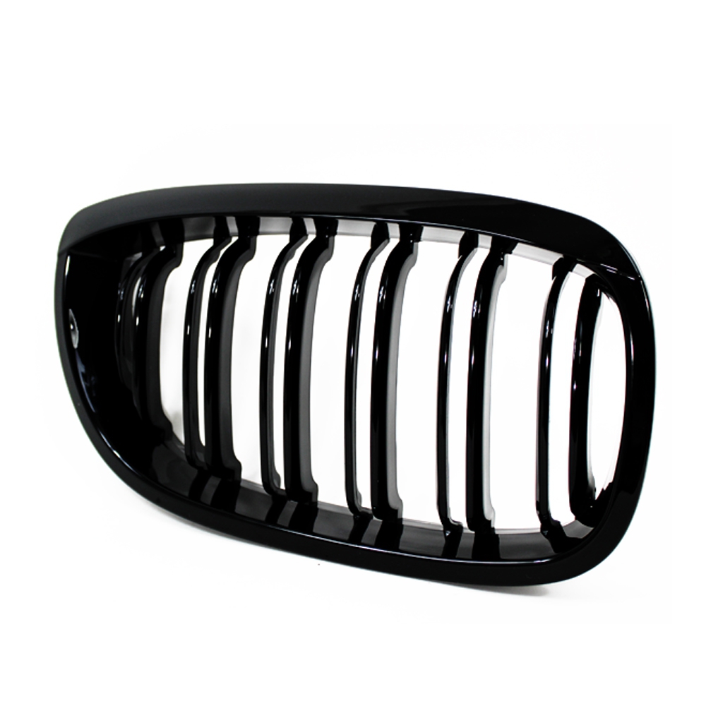 Grill Nieren BMW E46 coupe/cabrio 03-07 Glans Zwart