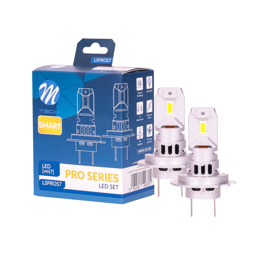 H7 LED Lamps M-TECH Premium Smart Series Canbus