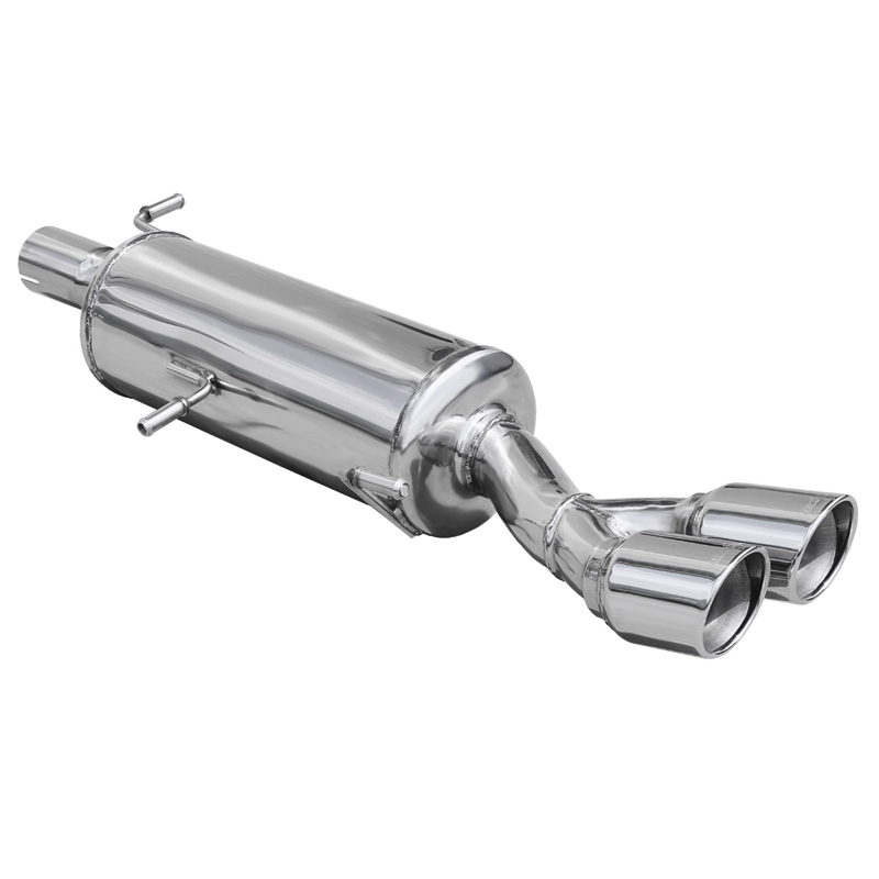 100% Inox Sport Exhaust  Peugeot 308 1.6THP GTi (200HP) 2011-2013 Ø65mm 2x80mm X-Race