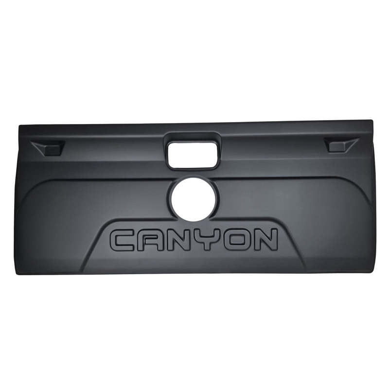Achterklepcover  Volkswagen Amarok MK1 2010-2022 - Versie 2 - Matzwart
