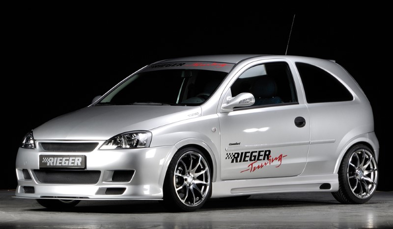 Voorbumper Opel Corsa C ook voor facelift Rieger