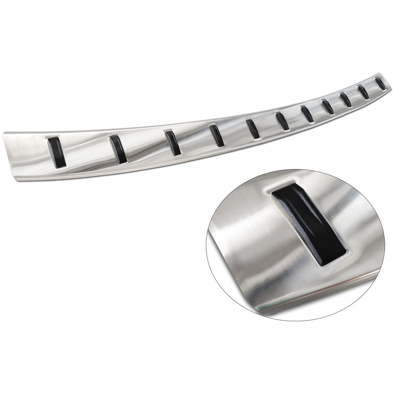 Stainless Steel Rear bumper protector  Volkswagen Caddy V Cargo & Combi 2020- 'STRONG EDITION'