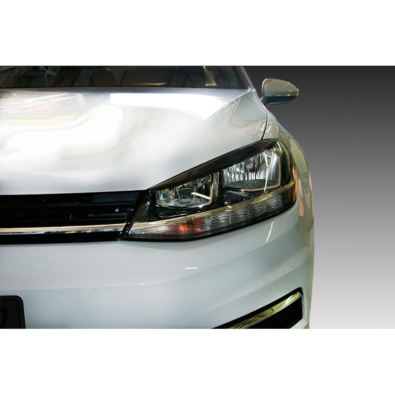 Head Light Spoilers  Volkswagen Golf VII Facelift 2017- (ABS)