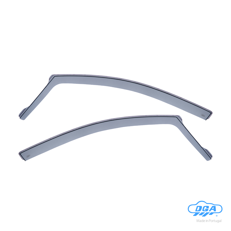 DGA Wind Deflectors  Volkswagen Touran (1T) 2003-2015 (2-pieces)
