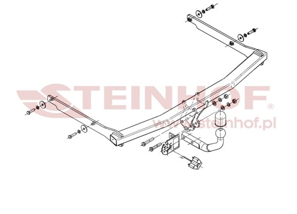 Trekhaak Ford Focus C-Max 05/2008-11/2010