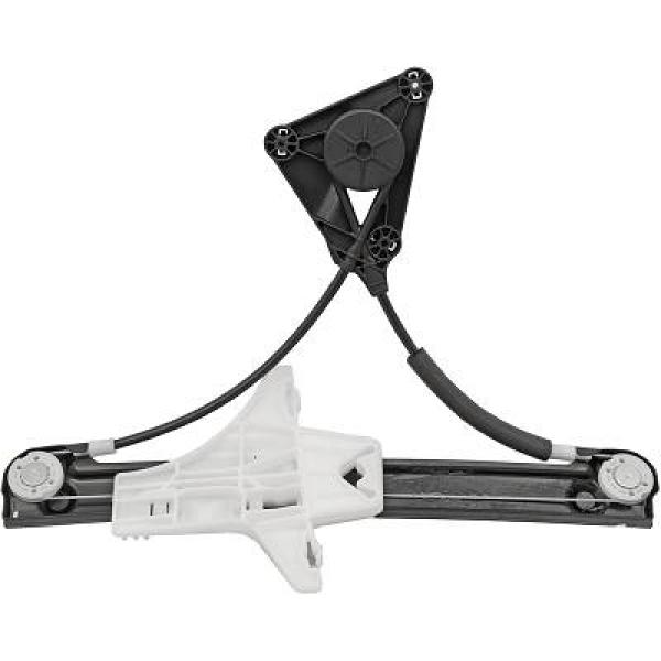 Raammechanisme Achter Links VW Polo 6R 09-14