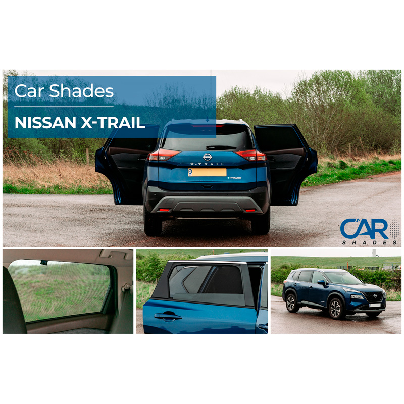 Set Car Shades (rear side doors)  Nissan X-Trail (T33) 5 doors 2022- (2-pieces)