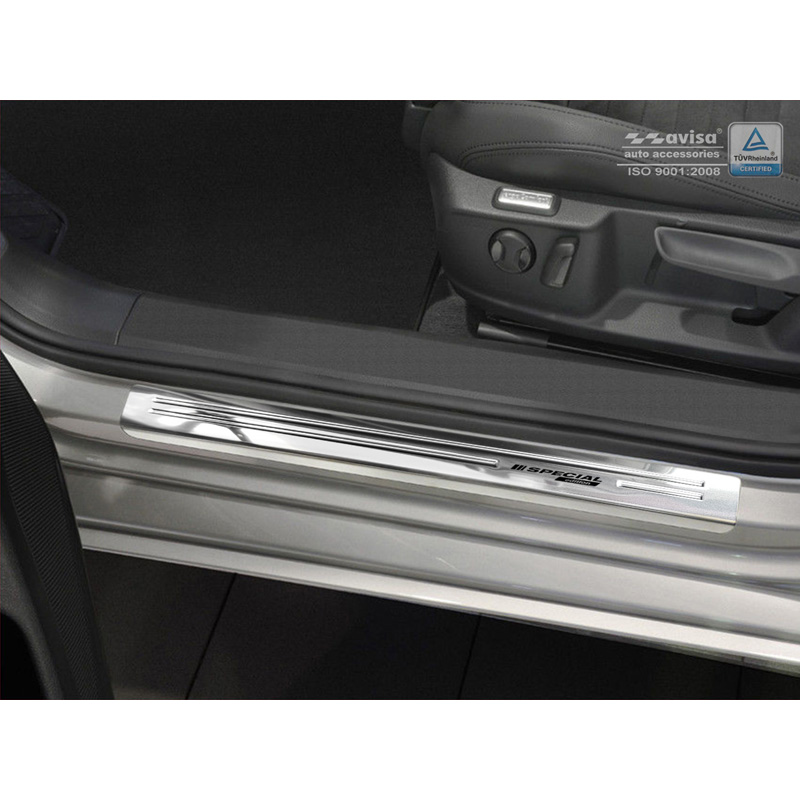 Inox door sill protectors  Volkswagen Passat 3G Sedan/Variant 2014-2023 - 'Special Edition' - 4-pieces