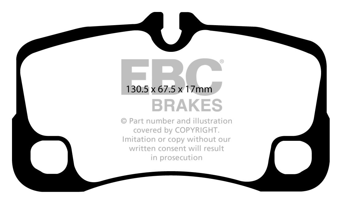 EBC Brakes PORSCHE 911 (997) (Cast Iron Disc Only) 3.6 Carrera 4