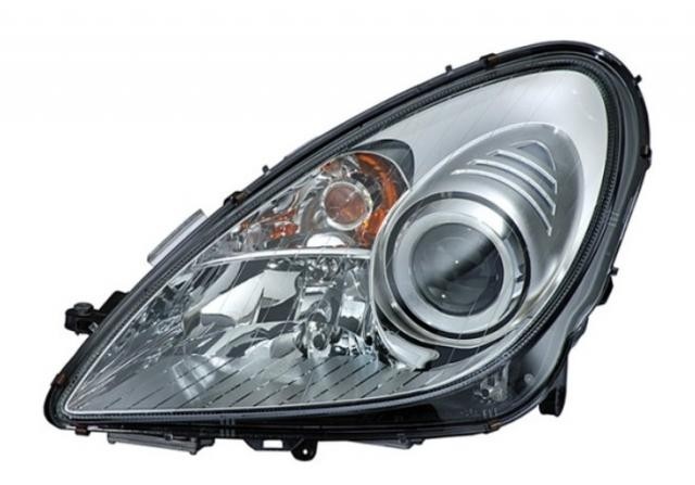 koplamp, Hella, H7+H7, elektr verstelb, links Mercedes SLK klass