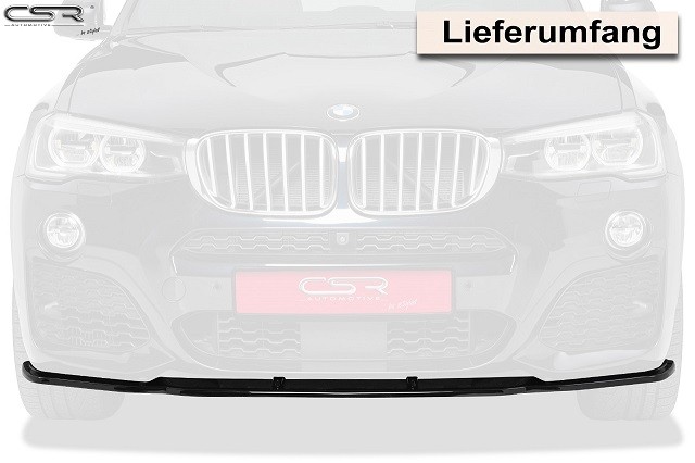 Voorspoiler BMW X4 F26 CSL172