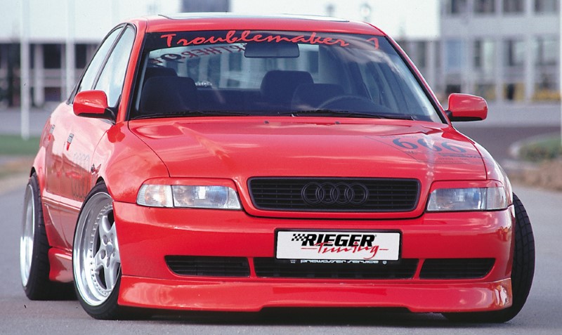 Voorspoilerlip Audi A4 B5 Tot model 99 Rieger