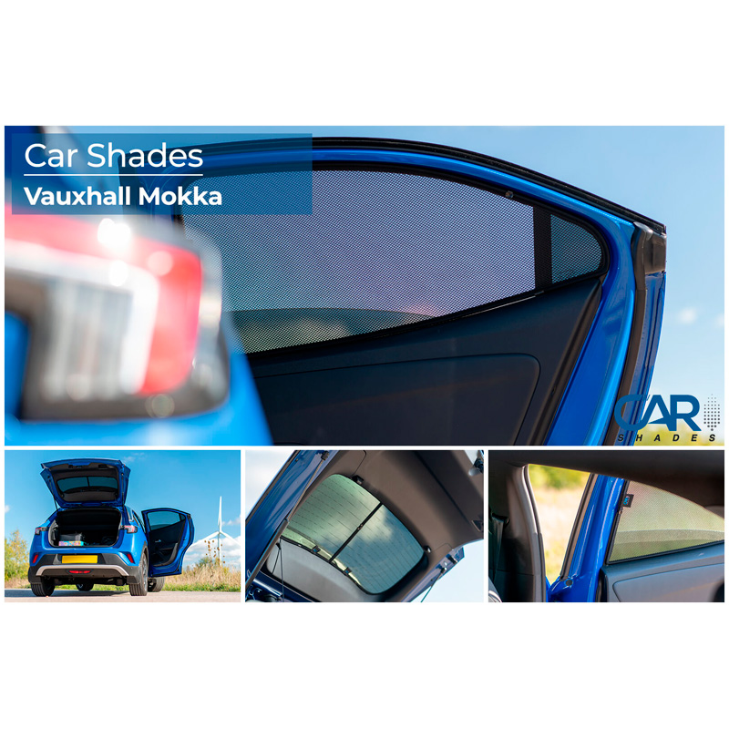 Set Car Shades  Opel Mokka 5 doors 2020- (4-pieces)
