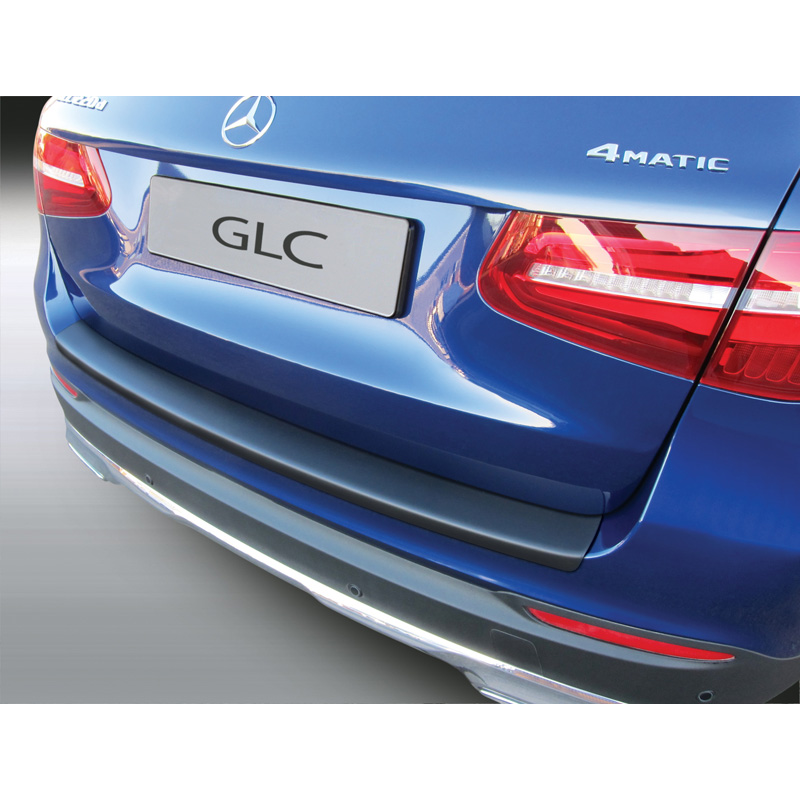 ABS Rear bumper protector  Mercedes GLC 4x4 SE/Sport/AMG 2016-2019 Black