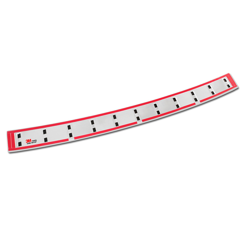 RVS Achterbumperprotector  Mercedes GLC (X253) 2015-2019 & Facelift 2019- 'STRONG EDITION'