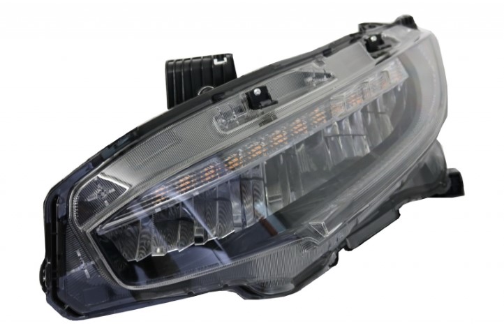 Koplampen Honda Civic Mk10 (FC/FK) (2016-Up) Sedan & Hatchback Full LED Dynamic zwart